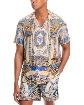 Camilla - Short Sleeve Camp Shirt