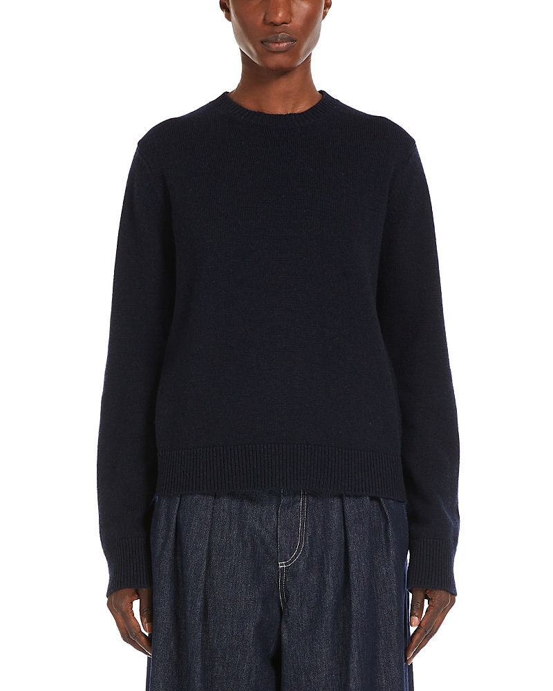 MAX MARA FEDORA WOOL BLEND CREWNECK SWEATER