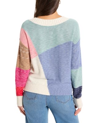 Color Crossing Sweater