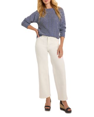 Forward Seam Weekend Jeans in Paper White