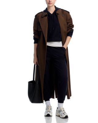 Brushed Rib Crop Hoodie - Exclusive