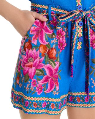 FARM Rio Summer Fruit Scarf Romper - Exclusive | Bloomingdale's