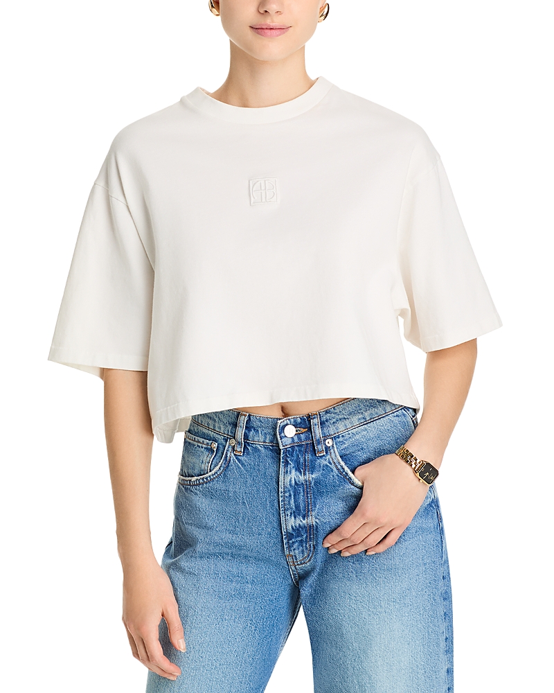 ANINE BING MYERS CROPPED TEE