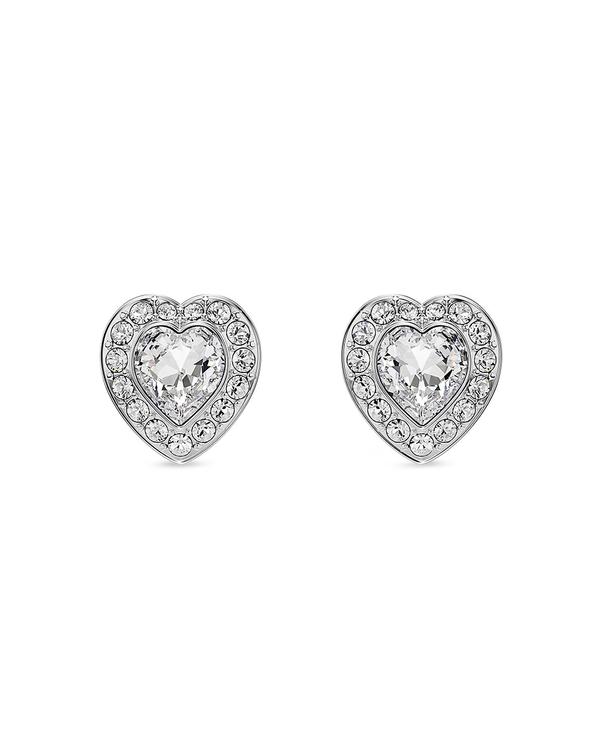 Swarovski Ariana Grande Crystal Heart Halo Stud Earrings