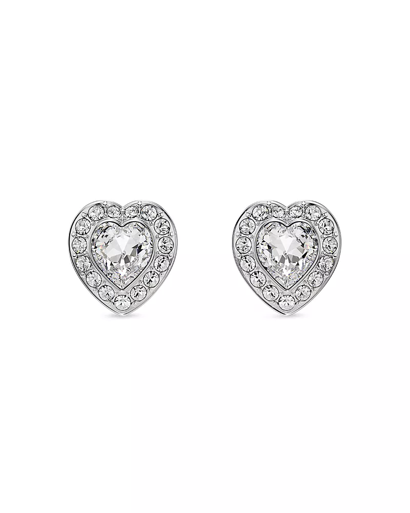 Swarovski Ariana Grande Crystal Heart Halo Stud Earrings
