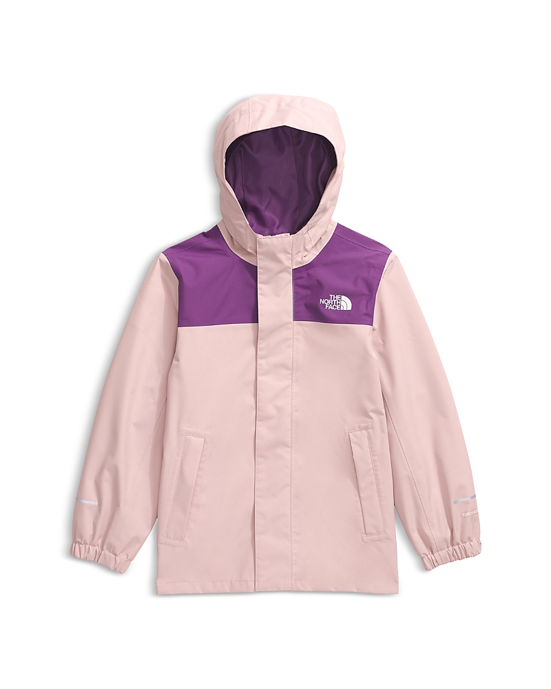 The North Face Unisex Kids' Antora Rain Jacket - Little Kid, Big Kid In Pink Moss/grape