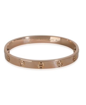 Pre-Owned Cartier Love 18k Rose Gold Bracelet