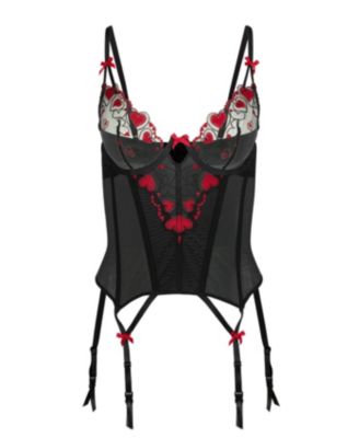 Lovette Women's Unlined Plunge Bustier Lingerie