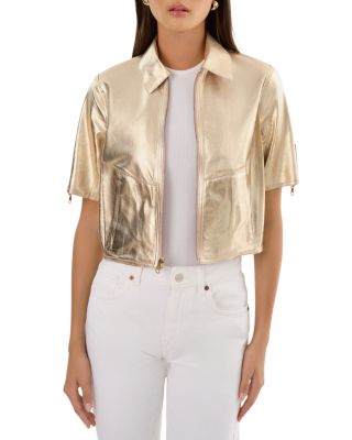 Sevana Reversible Leather Jacket