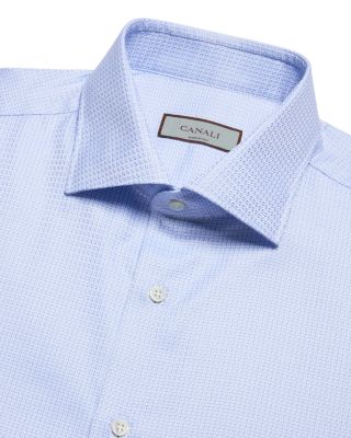 Microcheck Dress Shirt