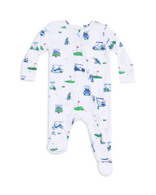 Angel Dear - Boys' Golf Carts Print Footie - Baby
