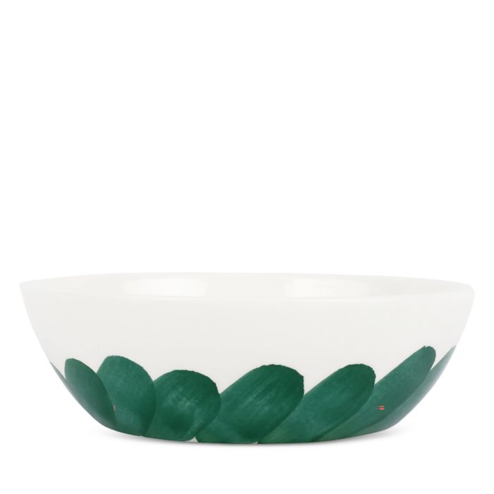 Lisbon Green Brushstroke Cereal Bowl
