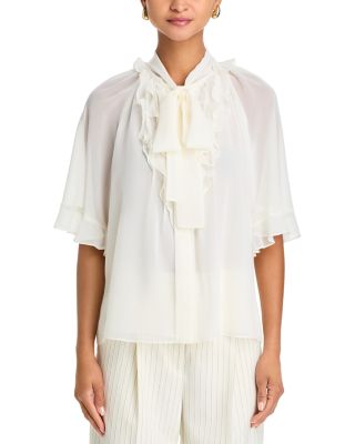 Monaco Ruffled Blouse