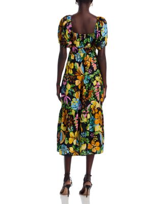 Floral Midi Dress - Exclusive