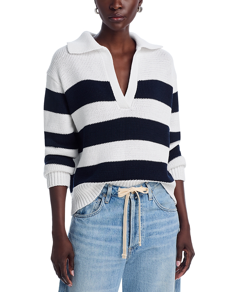 AQUA POLO SWEATER - EXCLUSIVE