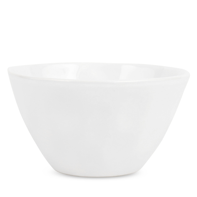 Vietri Aria White Condiment Bowl In White