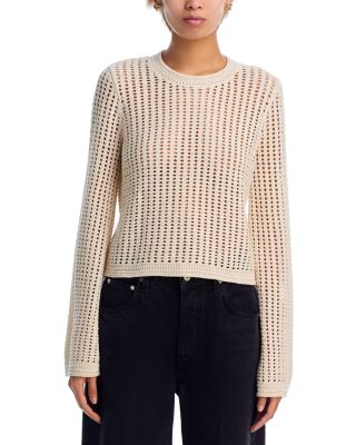 The Crochet Crewneck Sweater