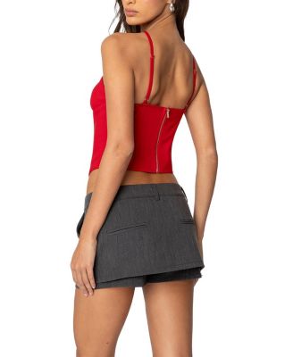 Lou Crossover Beaded Corset