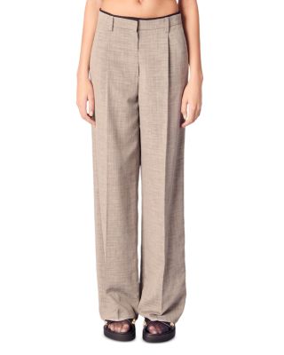 Maje - Straight Leg Suit Pants