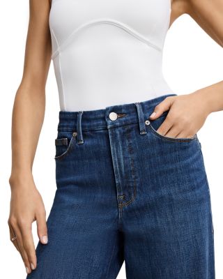 Good Waist Palazzo Jeans in Indigo 