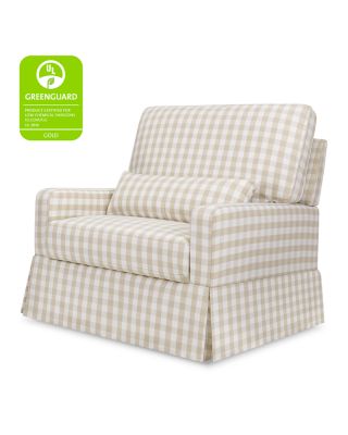 Crawford Pillowback Chair and a Half Comfort Swivel Glider