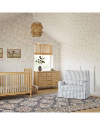 Crawford Pillowback Chair and a Half Comfort Swivel Glider