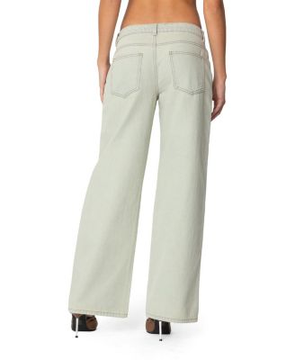  Raelynn Washed Low Rise Light Rinse Wash Jeans