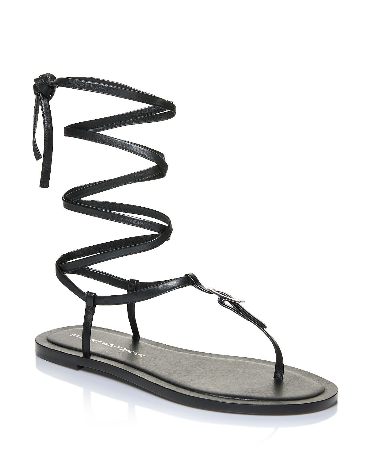 Stuart Weitzman Women's Georgie Lace Up Sandals