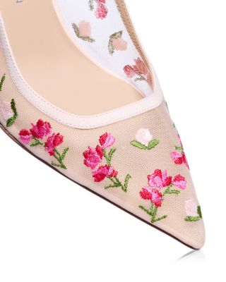 サンダル・ミュール Stuart Weitzman STUART POWER - llised fabric slingback Stuart Power Slingback 75 | Stuart Weitzman
