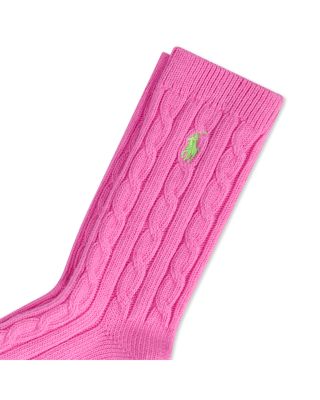 Cable Knit Socks