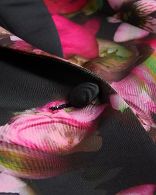 Okuni Floral Print Blazer