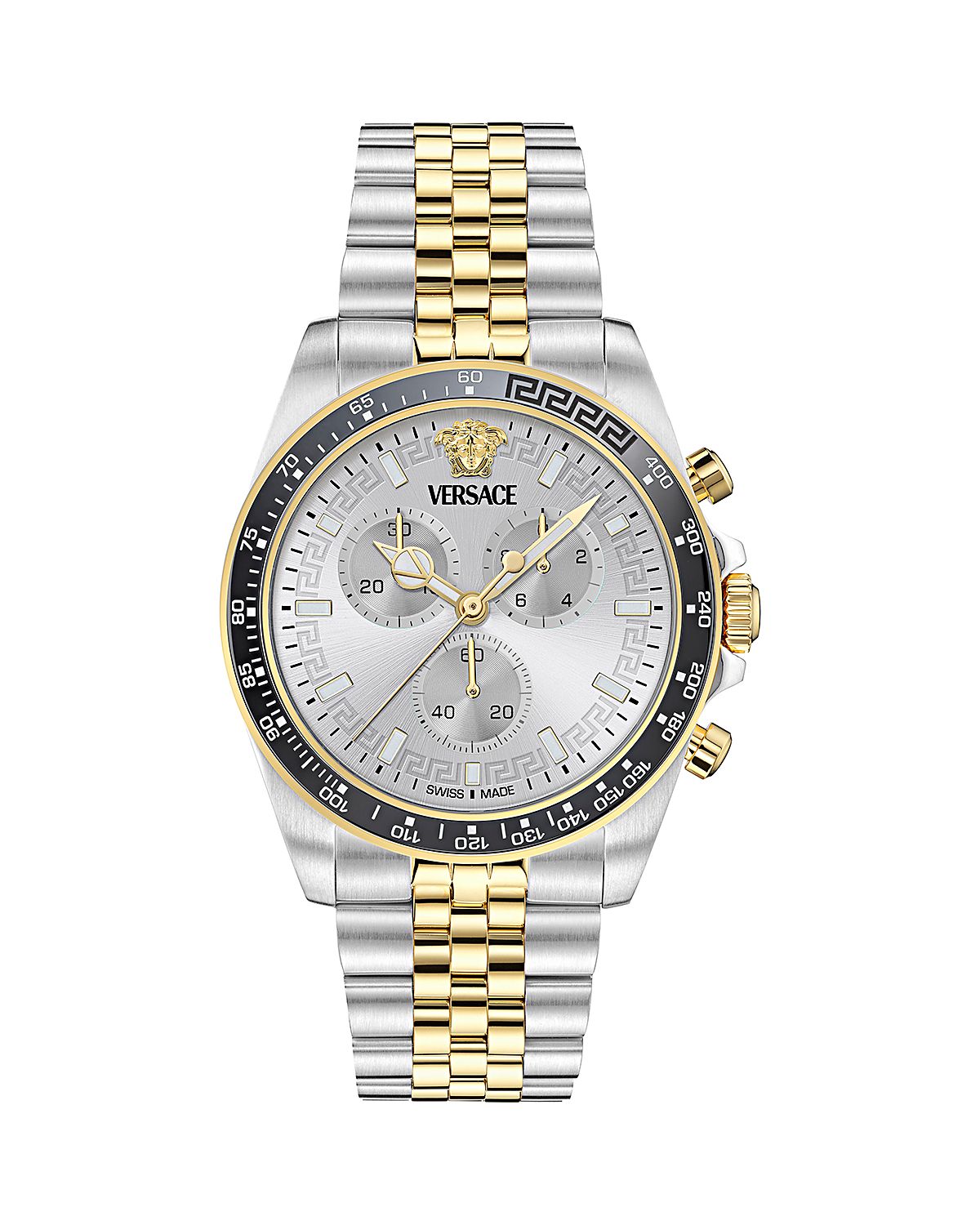 Versace Greca Wave Chronograph, 43mm
