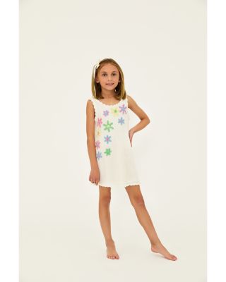 Girls' Little Diana Crochet Coverup Dress - Little Kid, Big Kid