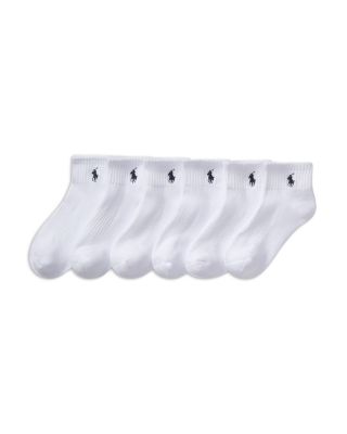 Boys' Performance Cushioned Quarter Crew Socks - Little Kid, Big Kid