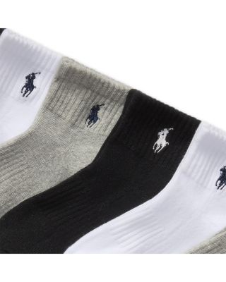 Boys' Performance Cushioned Quarter Crew Socks - Little Kid, Big Kid
