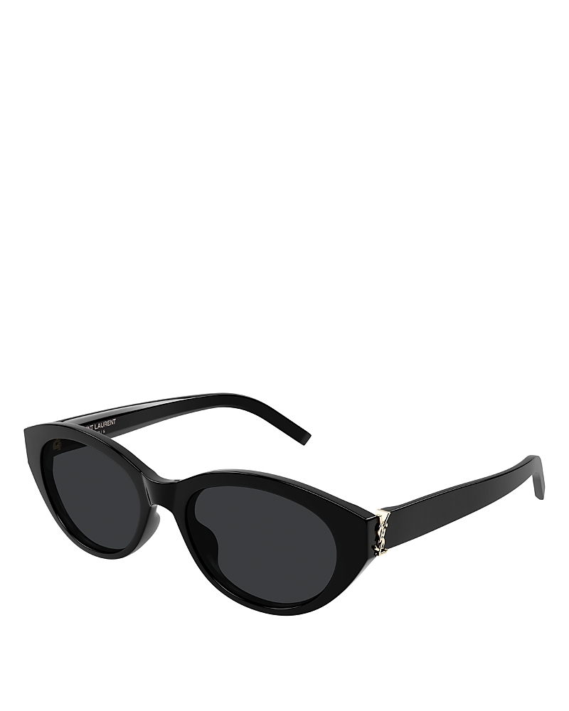 Saint Laurent Oval Sunglasses, 54mm
