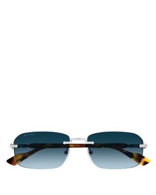 125th St Rectangle Sunglasses, 56mm