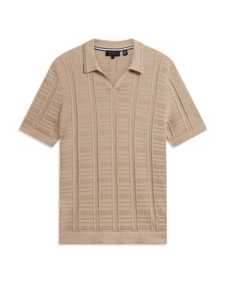 Ruzza Open Collar Polo Sweater