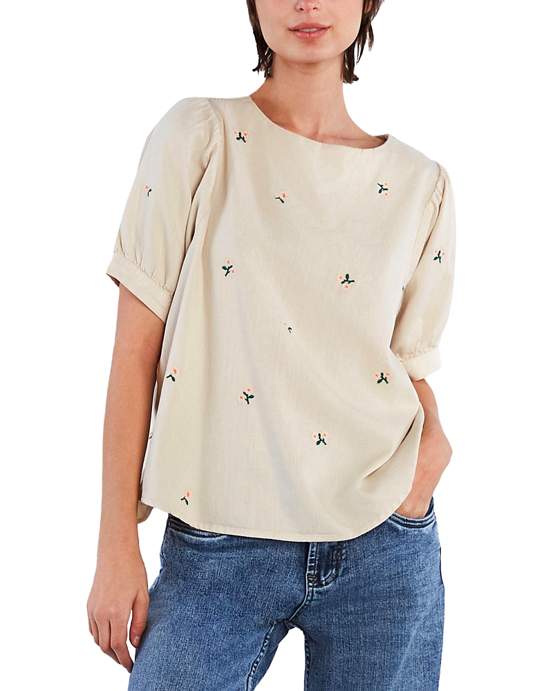 Billy T Sweet Rose Top In Neutral