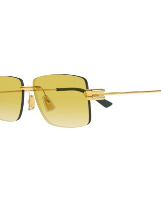 Lock Rectangle Sunglasses, 58mm