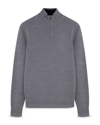 Merino Quarter Zip Sweater