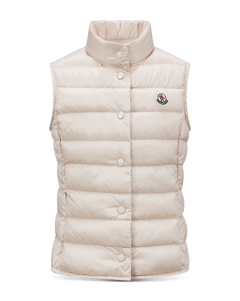 Moncler Girls' Liane Vest - Big Kid In Neutral
