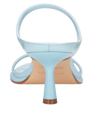 Women's Alonde Leather High Heel Slide Sandals