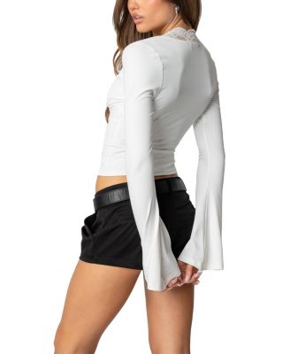 Tina Lacey Plunge Neck Top