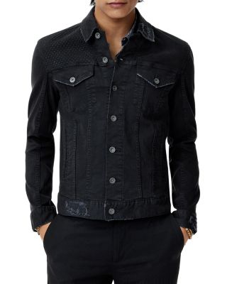 John Varvatos - Wesley Distressed Trucker Jacket