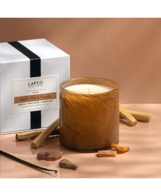 Amber Black Vanilla Foyer Candle 6.5 oz.