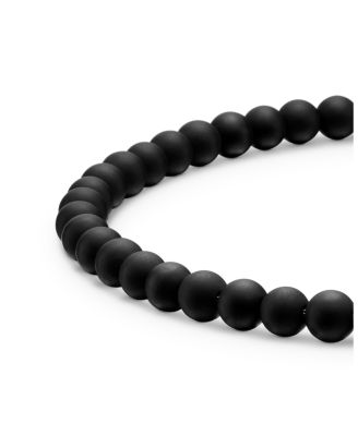 Men's Spiritual Beads Bracelet with Black Onyx