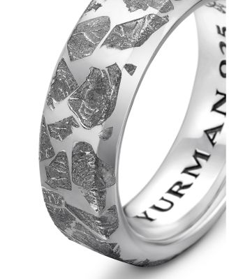 Men's Fused Meteorite Ring