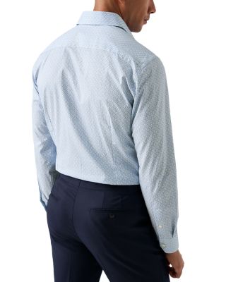 Slim Fit Geometric Print Shirt