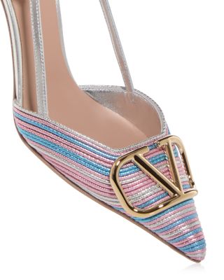 Women's VLogo Slingback Pumps